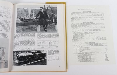 A finely made Live Steam 2.5 inch gauge model of a Atlantic class 4-4-2 locomotive and tender &lsquo;Bluebell&rsquo;, designed and built by Mr L. Lawrence a.k.a &lsquo;Curly&rsquo; 1934 - 10