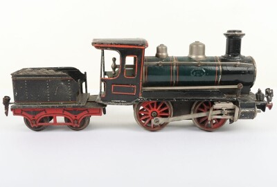 Marklin gauge I clockwork 0-4-0 locomotive and tender - 5