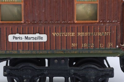 Marklin gauge I Compagnie Internationale Dining car No. 1932 D, 40cm - 3