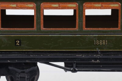 Two Marklin gauge I 1st/2nd class Passenger coaches - 2