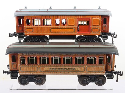 Bing gauge I Guards/Luggage coach and Speisewagen (Dining car)