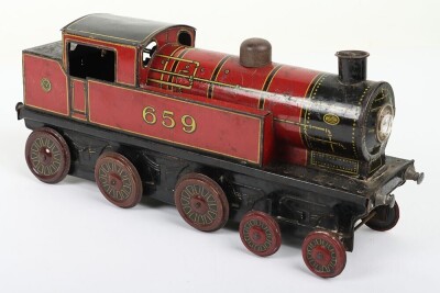 Tipp & Co tinplate clockwork toy trains, circa 1930 - 2