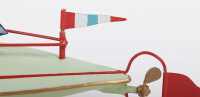 Ernst Plank tinplate clockwork Speedboat - 8