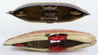 Two American floor toy boats, 1900/1915 - 8