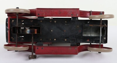 Carette tinplate clockwork Landaulette, German circa 1911 - 11