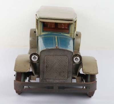 A large tinplate Tipp & Co clockwork Limousine Motor car with electric lights, 1920s - 2