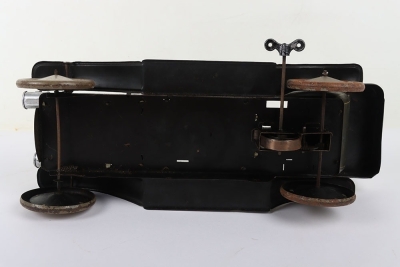 A tinplate H.Fischer & Co clockwork open-tourer, 1920s - 6