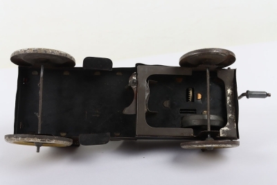 Hess tinplate flywheel driven two-seat open tourer, German circa 1908 - 6