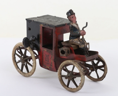 Lehmann tinplate clockwork Motor car, German circa 1905