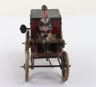 Lehmann tinplate clockwork Motor car, German circa 1905 - 2
