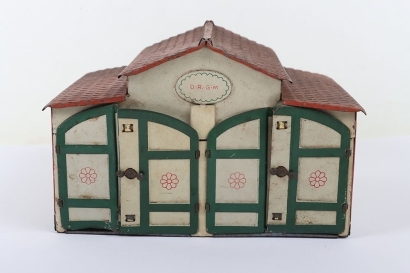 Lehmann 772 tinplate double garage
