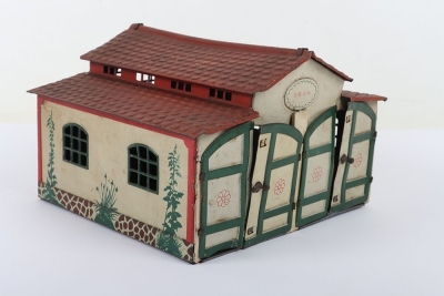 Lehmann 772 tinplate double garage - 2