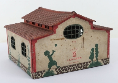 Lehmann 772 tinplate double garage - 4