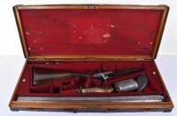 12 Bore Double Barrel Percussion Sporting Gun by T Blissett