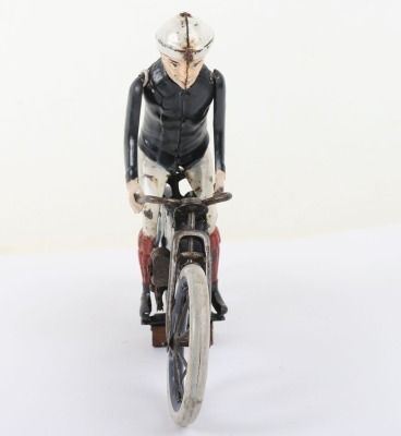 Lehmann 683 tinplate clockwork Motorcyclist HALLOH, German 1920's - 2