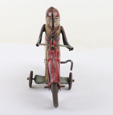 Paya tinplate clockwork motorbike, Spanish circa 1930 - 2