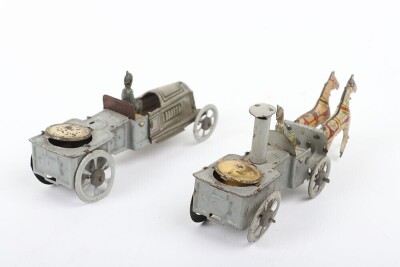 Two Meier Army tinplate Field Kitchen Penny Toys - 2