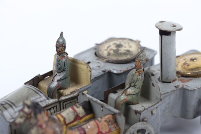 Two Meier Army tinplate Field Kitchen Penny Toys - 5