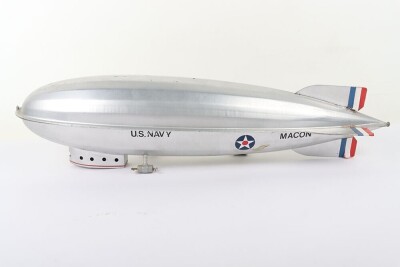 Large tinplate model of a US Navy Airship MACON
