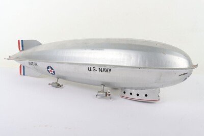Large tinplate model of a US Navy Airship MACON - 5