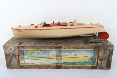 A boxed Hornby No.3 boat Racer III - 2