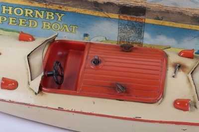 A boxed Hornby No.3 boat Racer III - 5