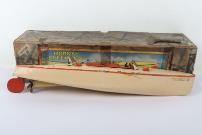 A boxed Hornby No.3 boat Racer III - 6