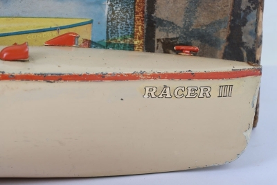 A boxed Hornby No.3 boat Racer III - 7