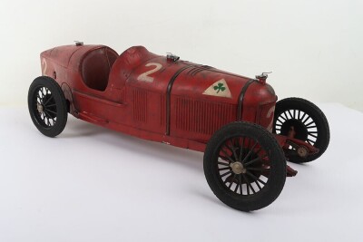 CIJ (France) Alfa Romeo P2 Clockwork Racing Car, circa 1930&rsquo;s - 4