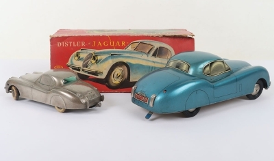 Distler (Germany) Electromatic 7600 Tinplate model of a Jaguar XK120 - 2