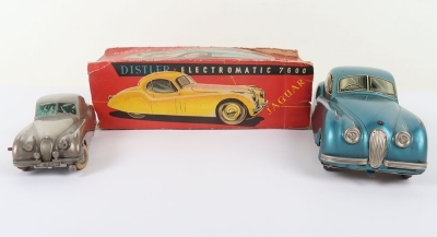 Distler (Germany) Electromatic 7600 Tinplate model of a Jaguar XK120 - 3
