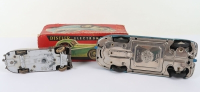 Distler (Germany) Electromatic 7600 Tinplate model of a Jaguar XK120 - 4