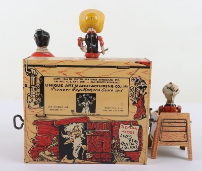 Unique Art Manufacturing Co (USA) Tinplate Clockwork LI&rsquo;L Abner and His Dogpatch Band - 12