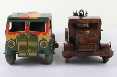 Mettoy Tinplate Military Searchlight Lorry - 2