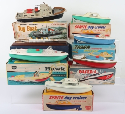 Five Boxed Sutcliffe Boxed Boats