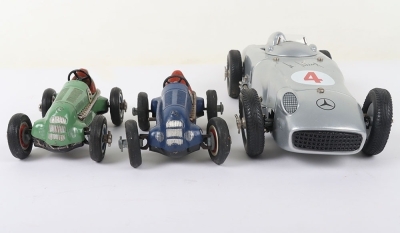Marklin (Germany) 1102 Tinplate Construction Mercedes Benz W196 Racing Car - 2