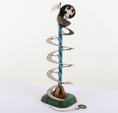 A Fernand Martin Mysterous Ball, 1906 French lithographed tin toy
