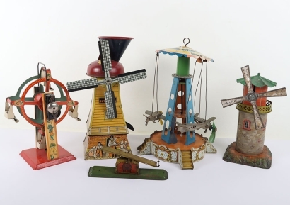 Five Miscellaneous Tinplate Toy