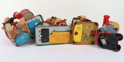 Five Japanese Battery Operated Tinplate Novelty Toys - 3