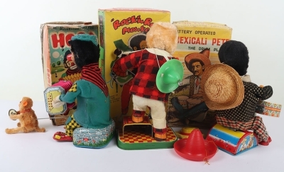 Alps Japan Battery Operated Rock&rsquo;n Roll Monkey - 6