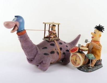 Marx Toys (Japan) The Flinstones &lsquo;Dino The Dinosaur & Fred&rsquo;