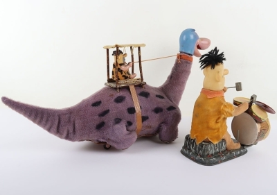 Marx Toys (Japan) The Flinstones &lsquo;Dino The Dinosaur & Fred&rsquo; - 2