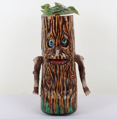 Scarce Marx Toys (Japan) Tinplate Battery Operated Kooky Spooky Whistling Tree - 2