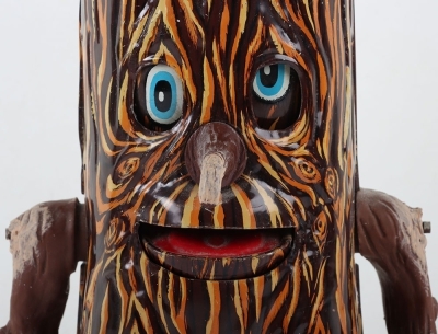 Scarce Marx Toys (Japan) Tinplate Battery Operated Kooky Spooky Whistling Tree - 3