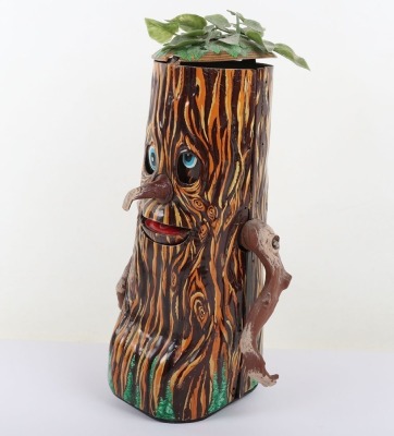 Scarce Marx Toys (Japan) Tinplate Battery Operated Kooky Spooky Whistling Tree - 5