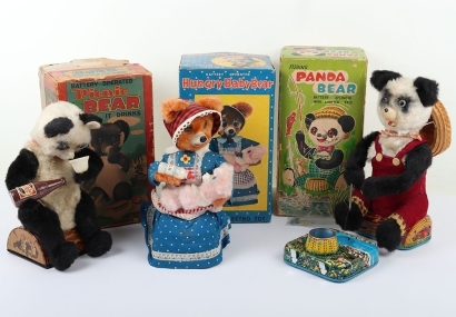 Three Japanese Battery-Operated Novelty Toys