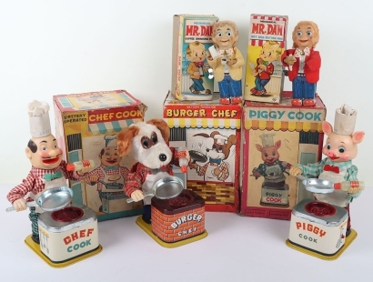Five Japanese Boxed Novelty Toys