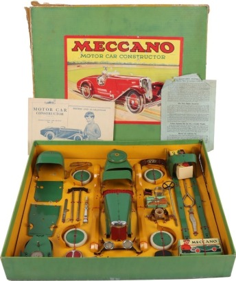 Meccano boxed No.2 Motor Car constructors outfit