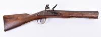 Indian Flintlock Blunderbuss of Military Type