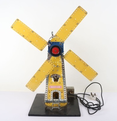 Meccano Shop model of a Windmill, circa 1970